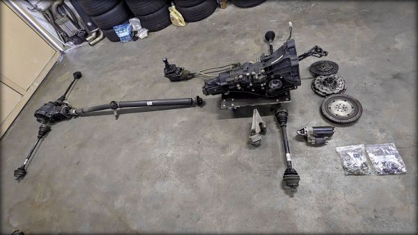 Preview: Audi S6 C5 Umrüstset Handschaltung