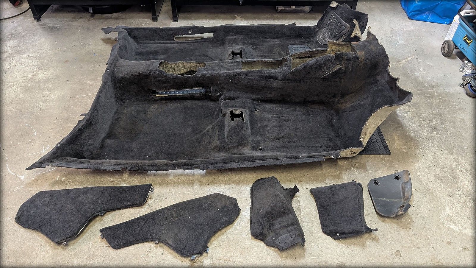 200 20V Bodenteppich Bodenverkleidung