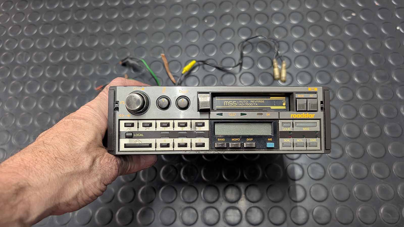 Porsche 924 Radio Kassettenplayer roadstar