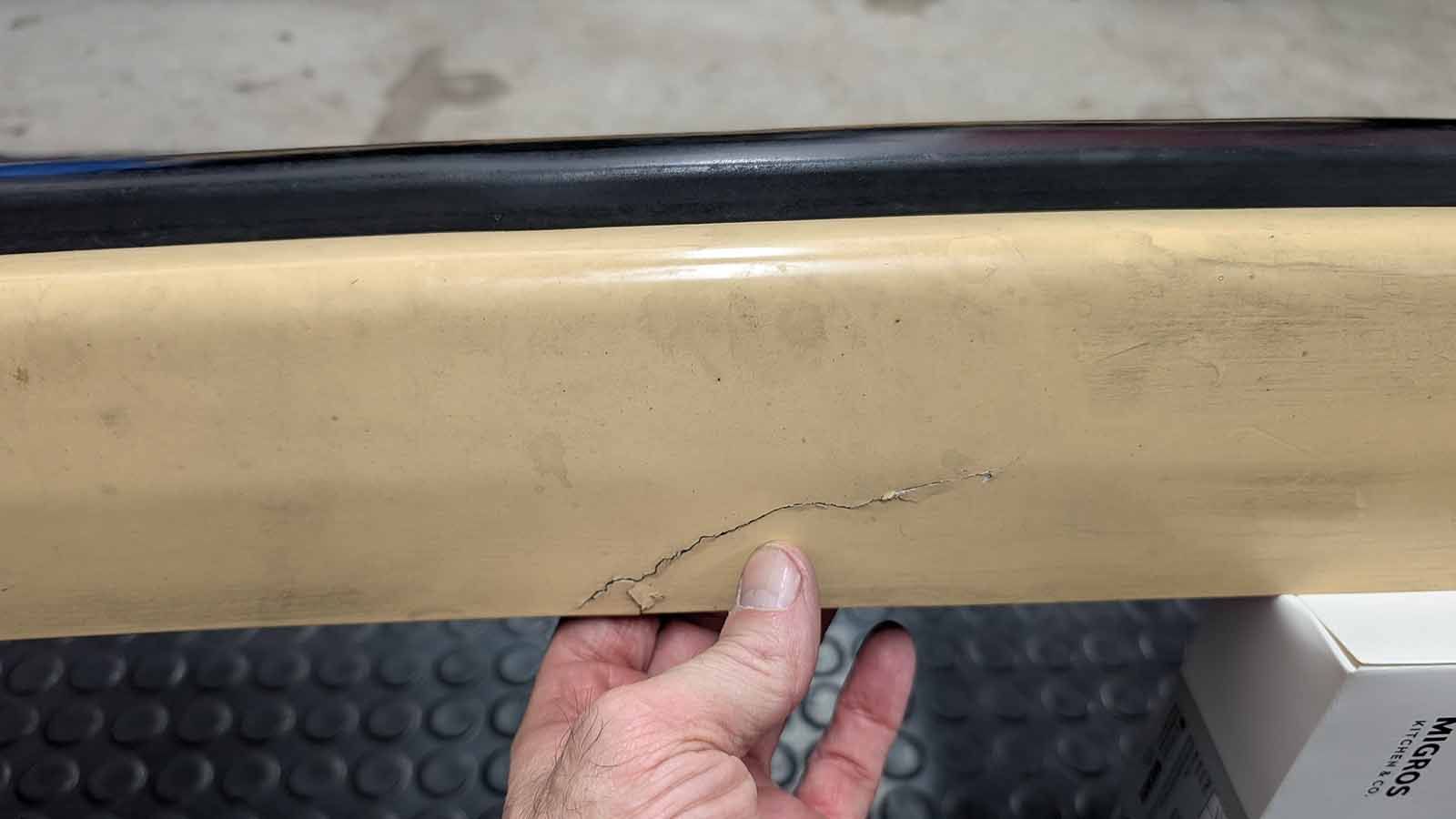 Porsche 924 Stossstange hinten