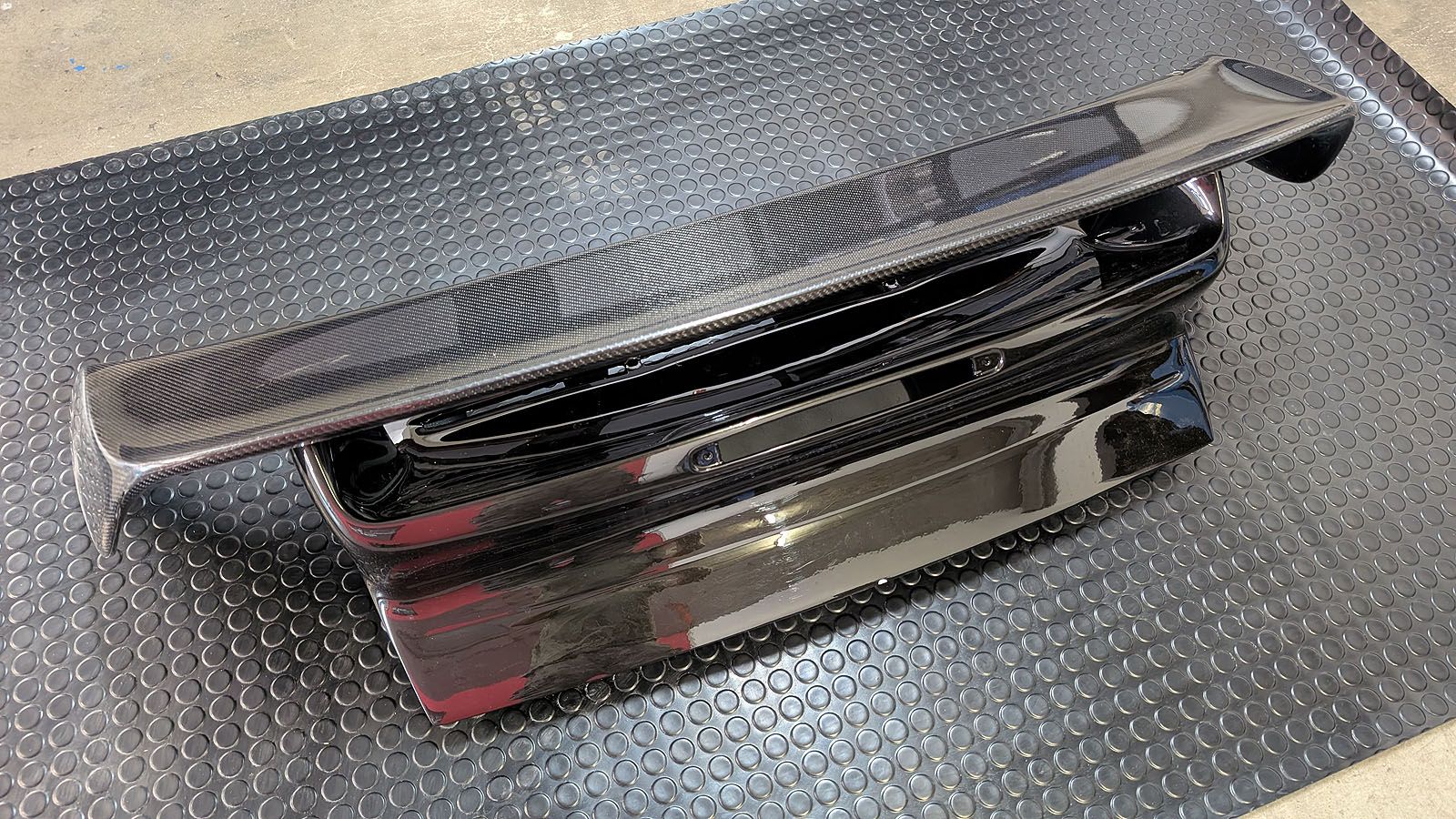 Porsche 996 GT2 Motorhaube und Spoiler Nachbau