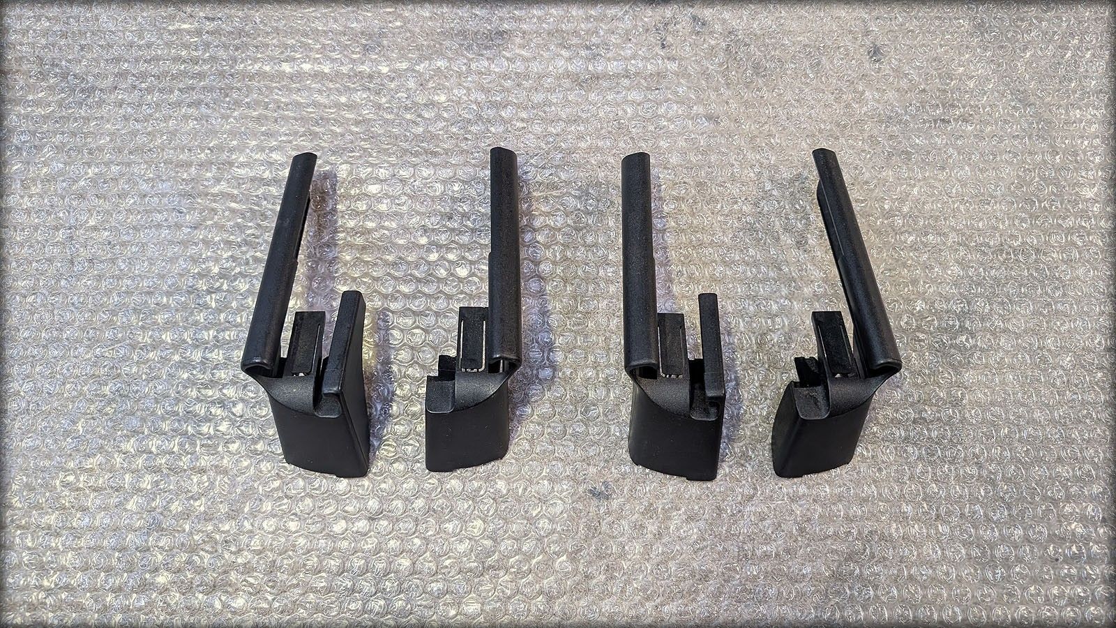 Porsche 996 Turbo Abdeckungen Sitzschienen