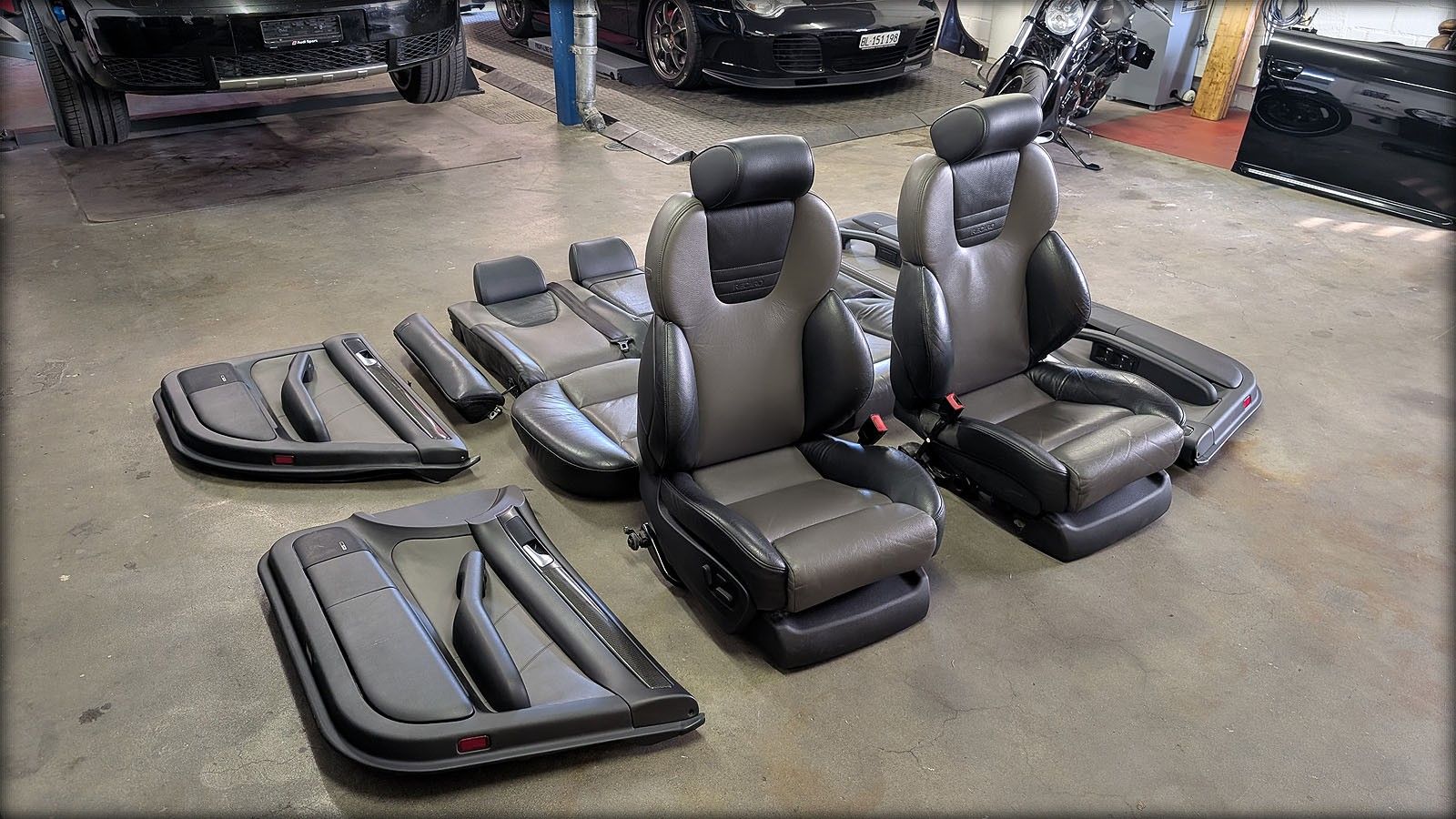 A6 C5 Allroad Recaro Innenausstattung Sitze