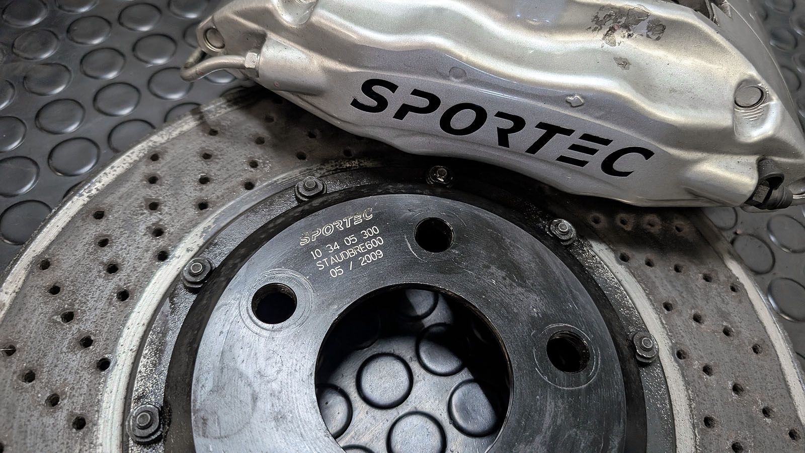 A6 C5 SPORTEC Brembo Porsche Bremse Vorderachse