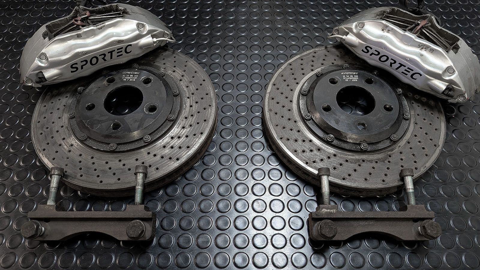 A6 C5 SPORTEC Brembo Porsche Bremse Vorderachse
