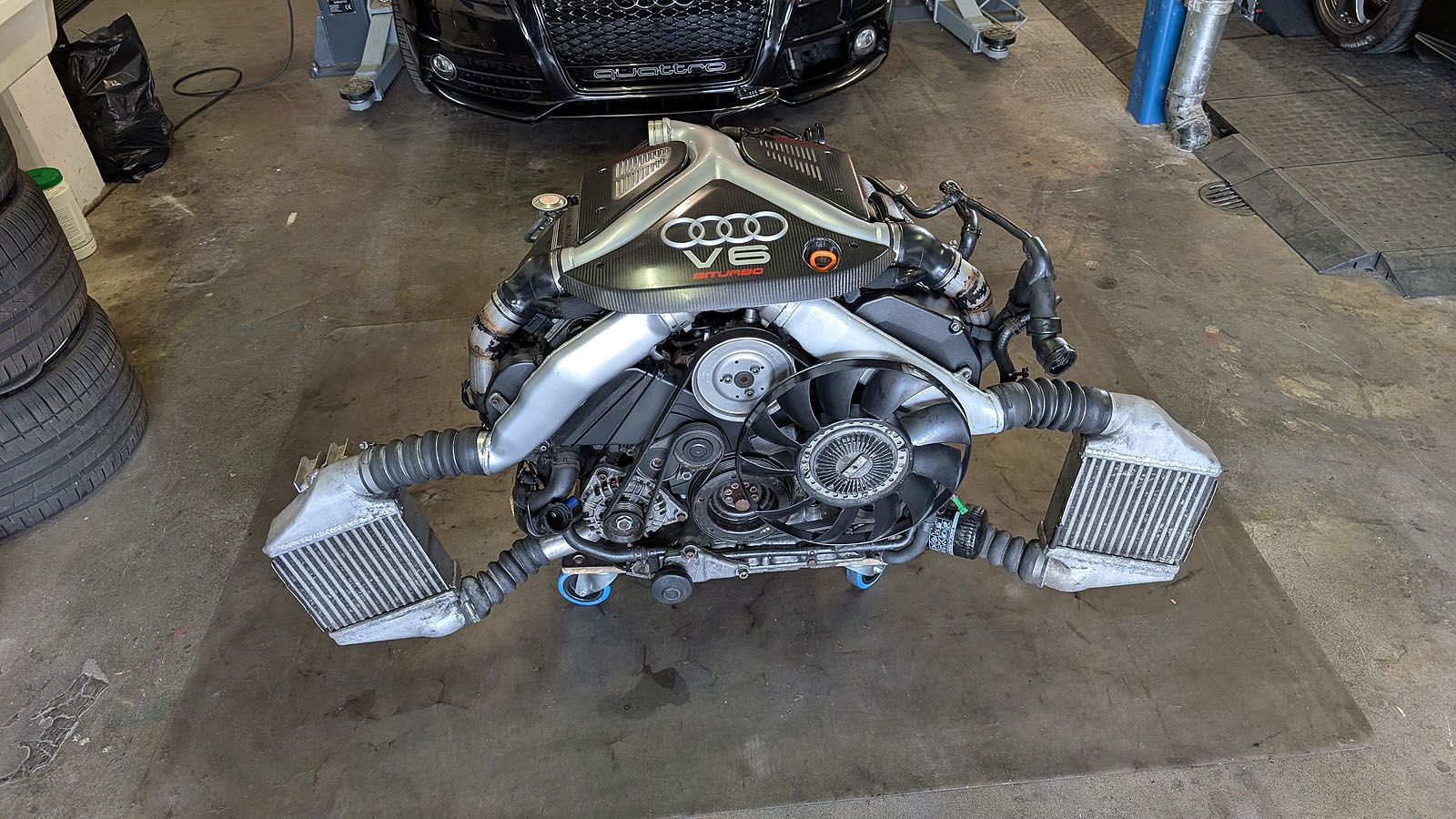 2.7l Biturbo RS4 S4 SPORTEC Tuningmotor 542 PS