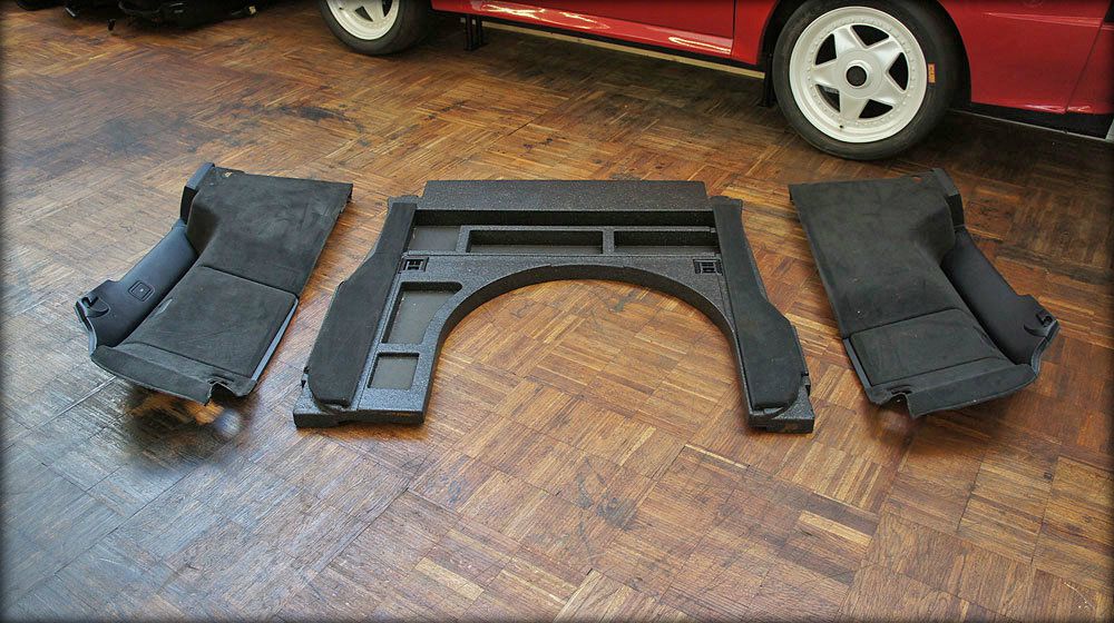A6 C5 Avant Kofferraumboden und -verkleidung