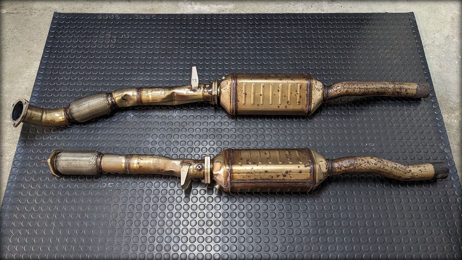 A8 D3 4.2l TDI Dieselpartikelfilter