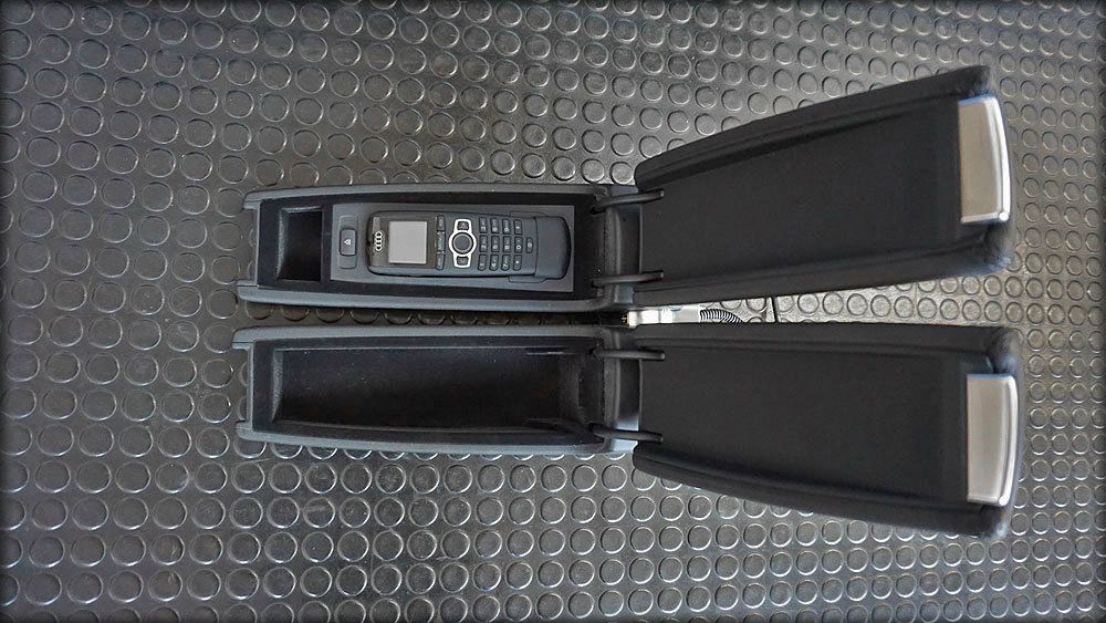 A8 D3 Mittelarmlehnen mit Audi Telefon