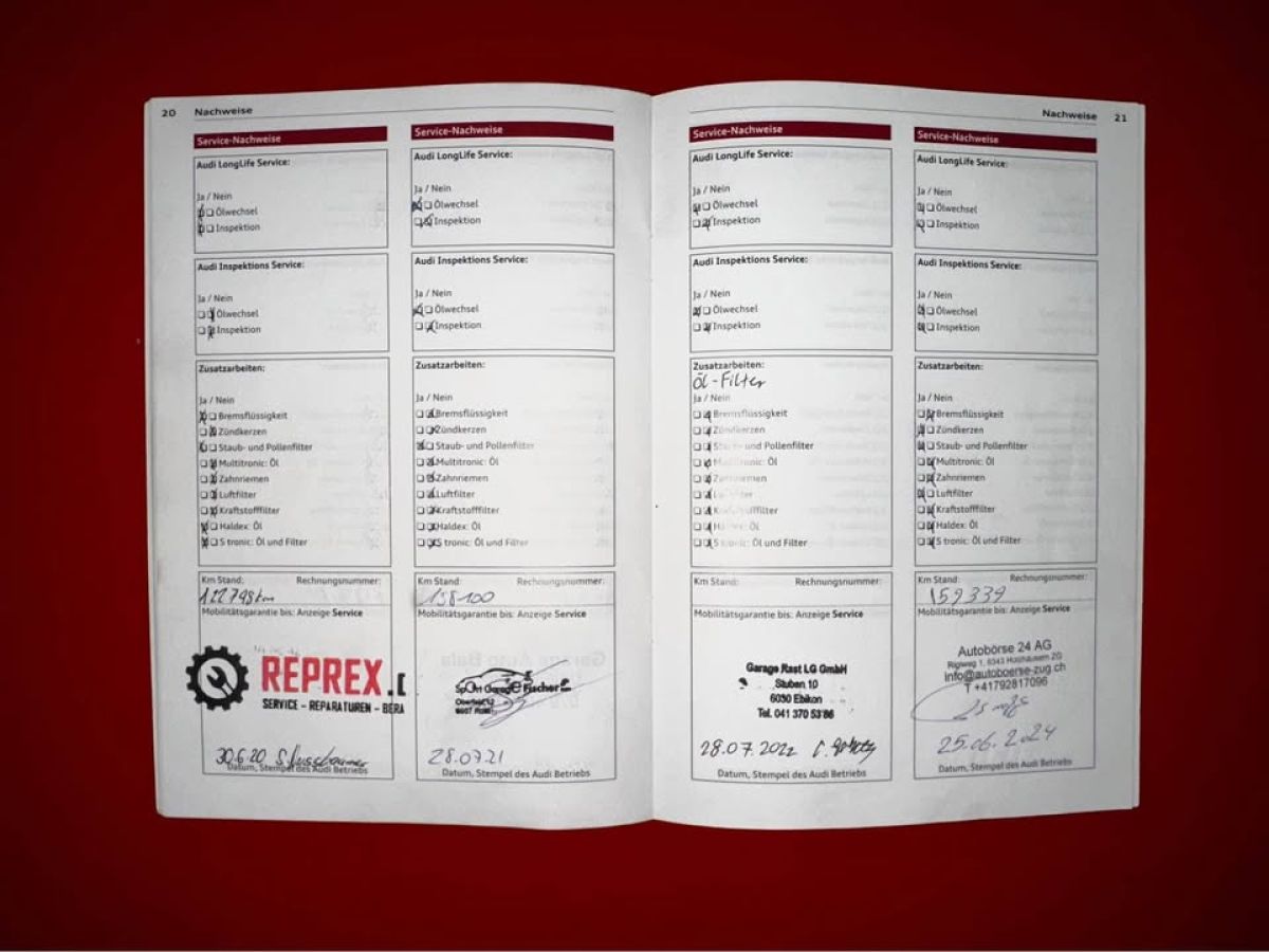 Audi RS3 8P mit Zubehör