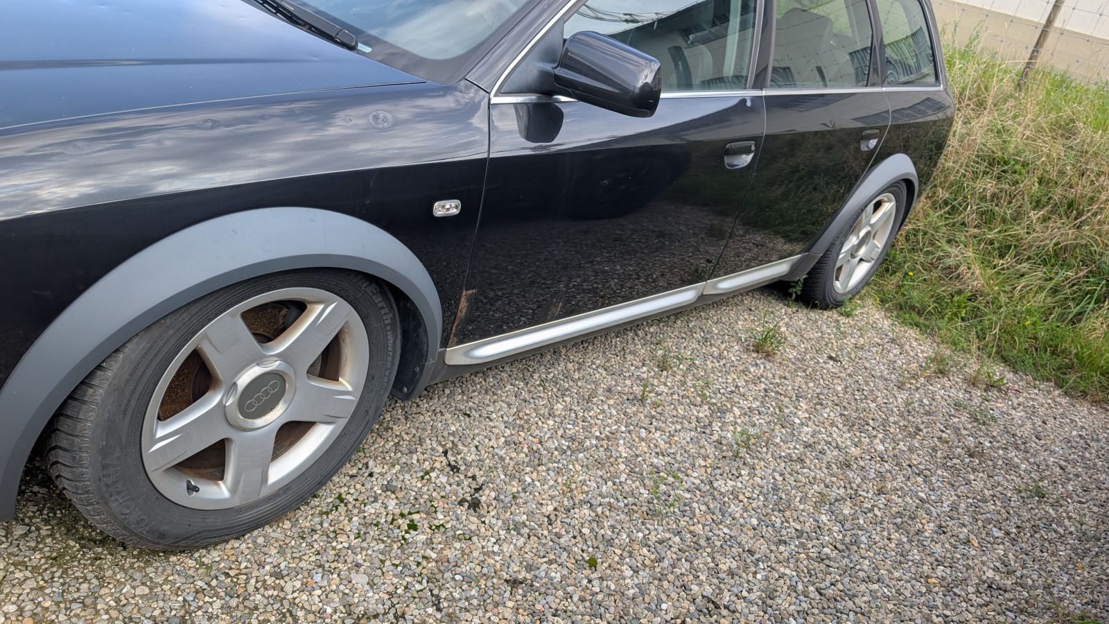 A6 C5 Allroad Räder mit Winterreifen