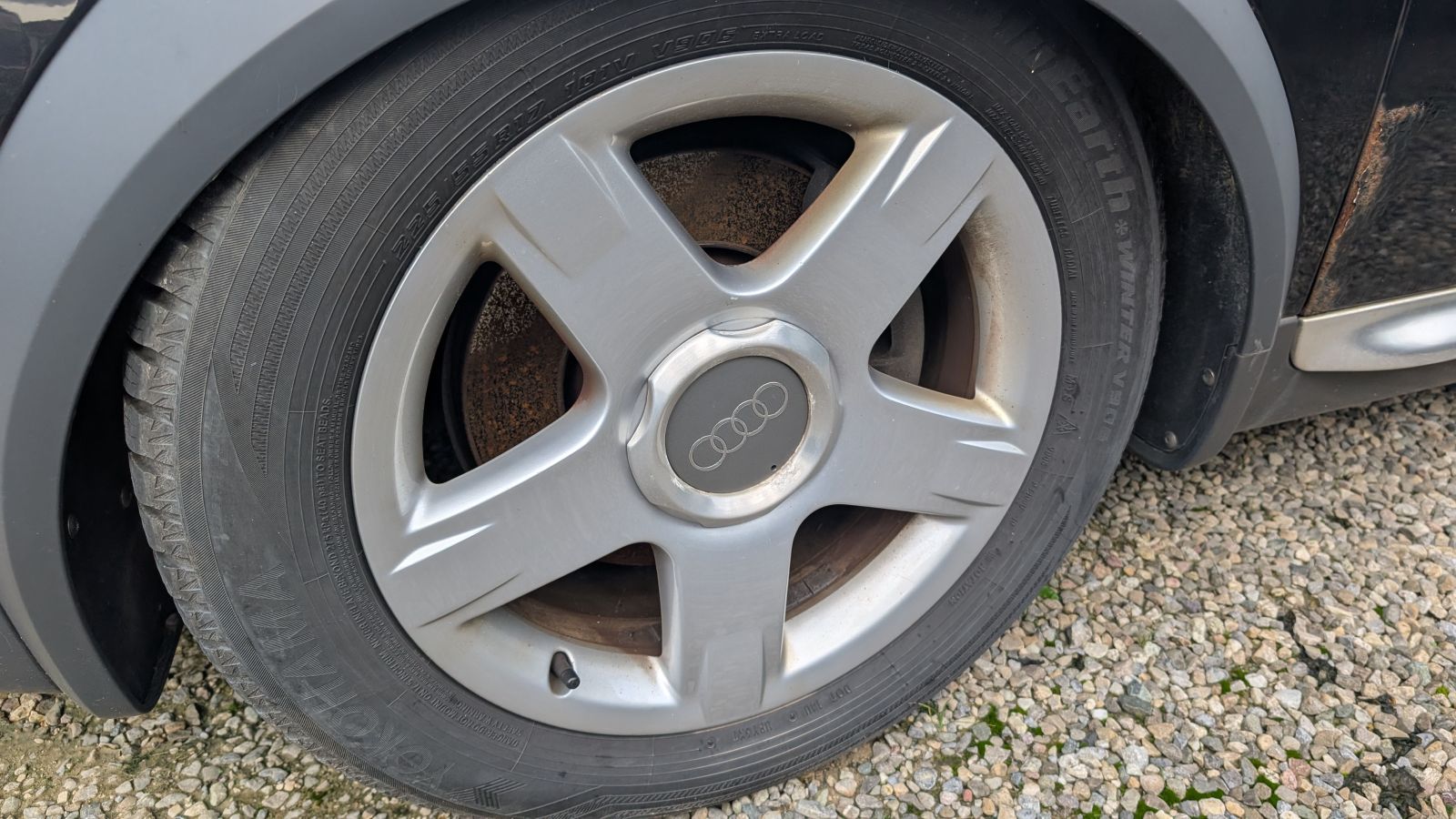 A6 C5 Allroad Räder mit Winterreifen