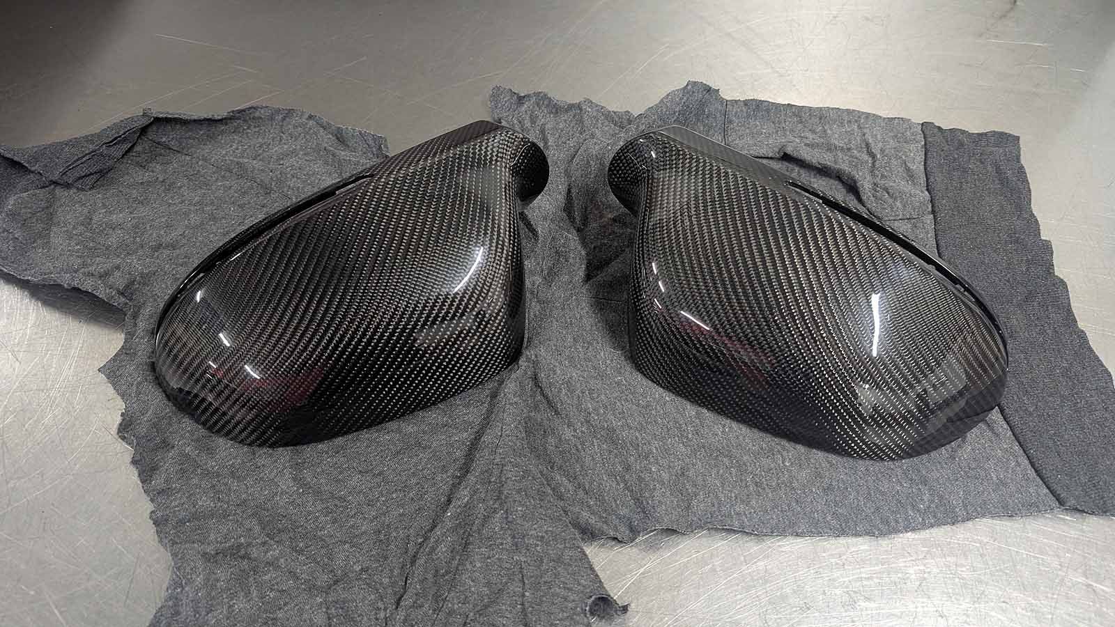 Aussenspiegelgehäuse Carbon laminiert für diverse Modelle