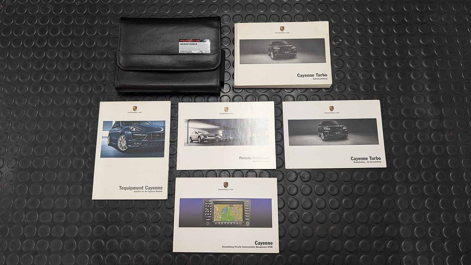 Cayenne Turbo 957 Bordmappe Bedienungsanleitung