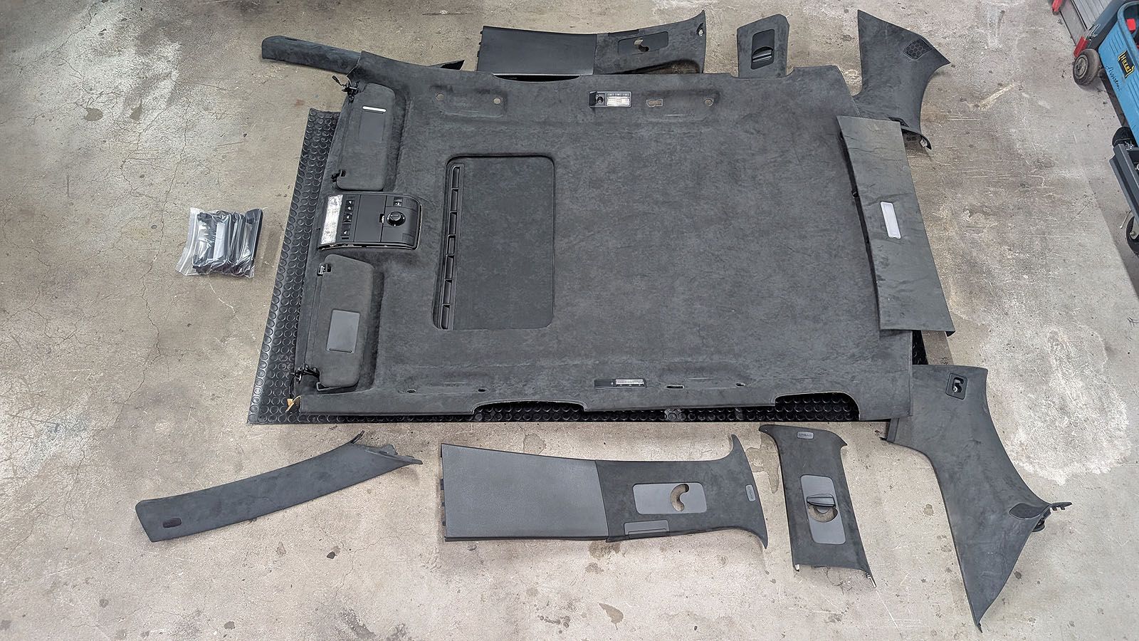 Cayenne Turbo S 957 Dachhimmel Alcantara