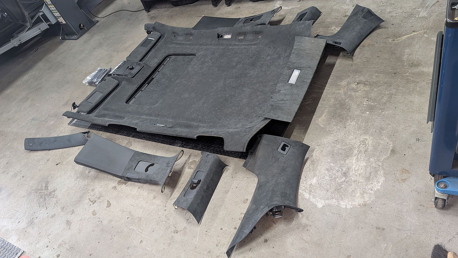 Cayenne Turbo S 957 Dachhimmel Alcantara