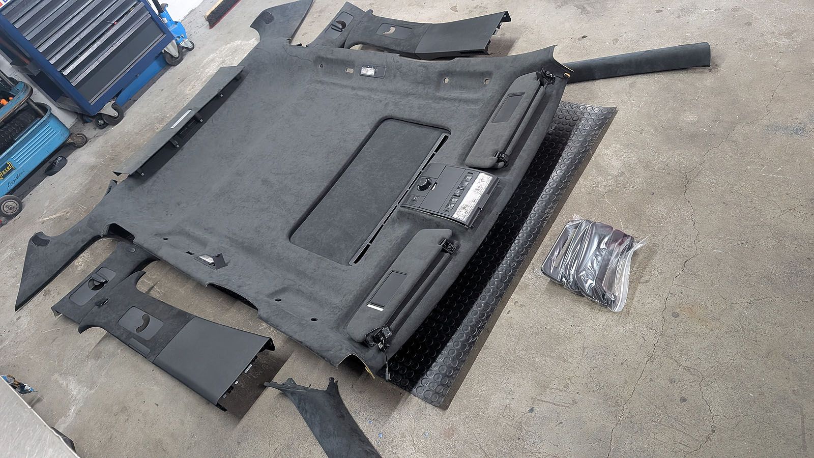 Cayenne Turbo S 957 Dachhimmel Alcantara