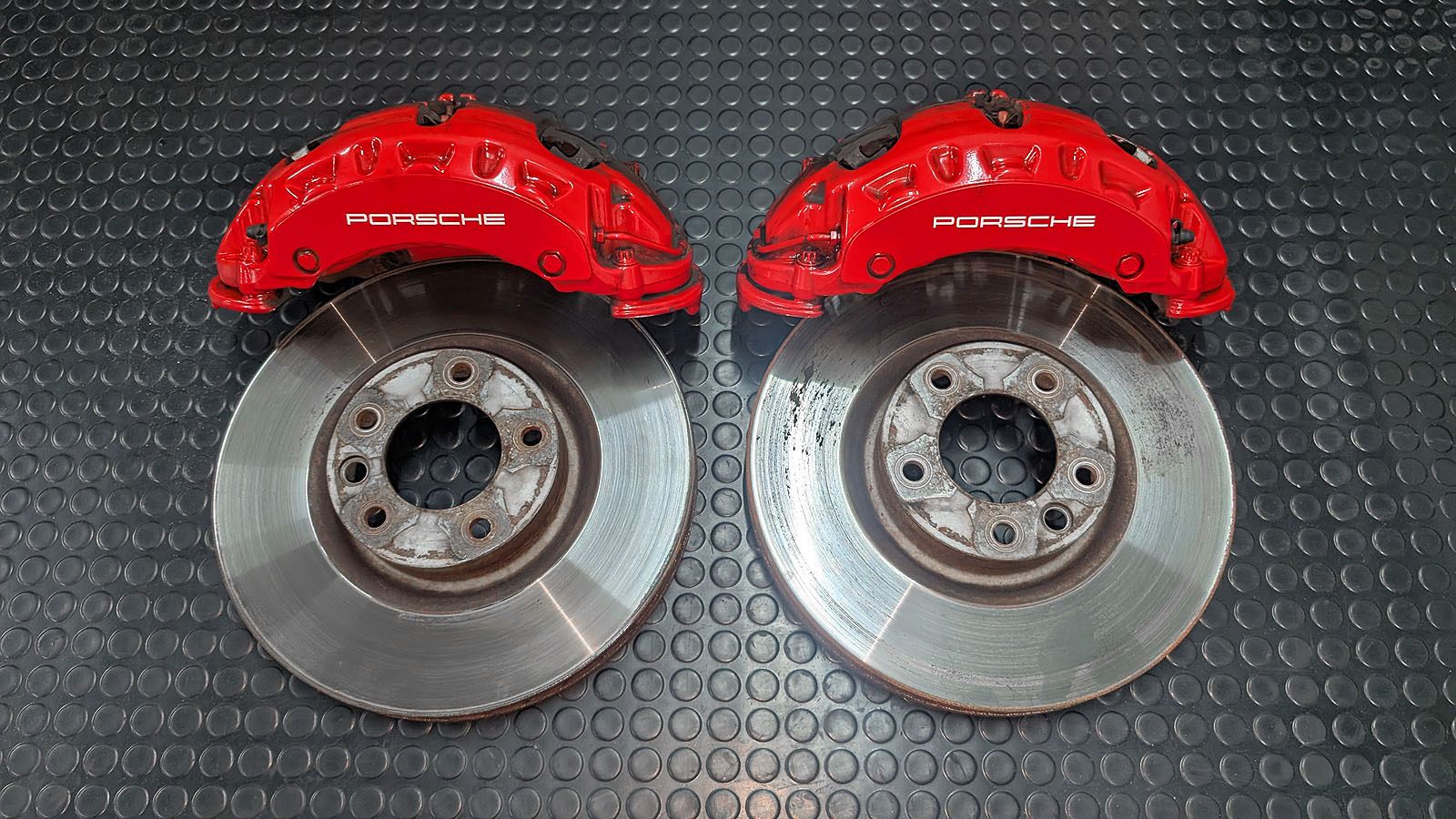 Cayenne Turbo S 957 Bremse Bremssättel Scheiben Vorderachse