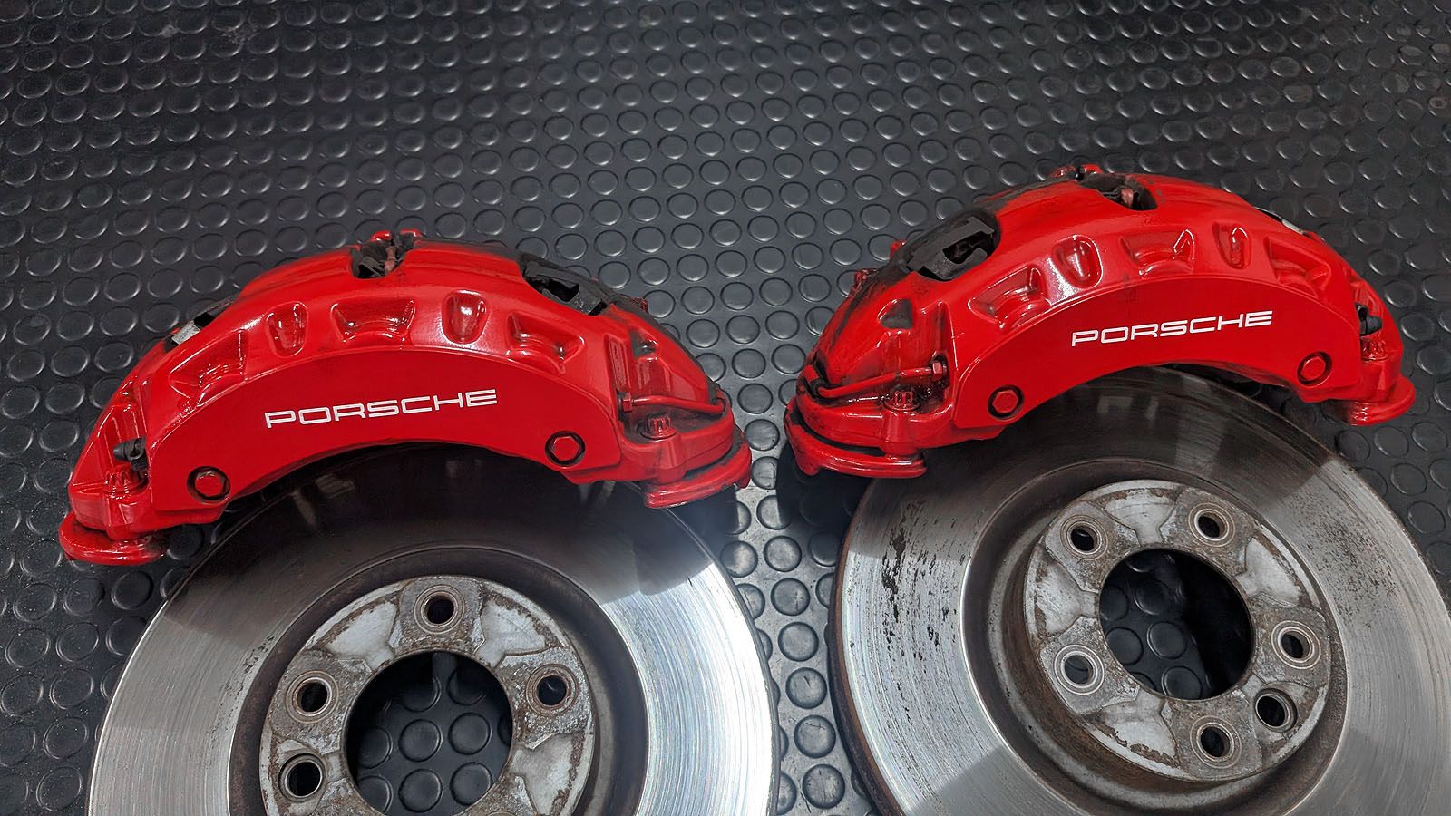 Cayenne Turbo S 957 Bremse Bremssättel Scheiben Vorderachse