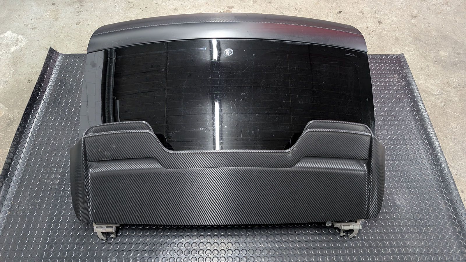 Cayenne Turbo S 957 Heckklappe mit Spoiler und Verkleidung