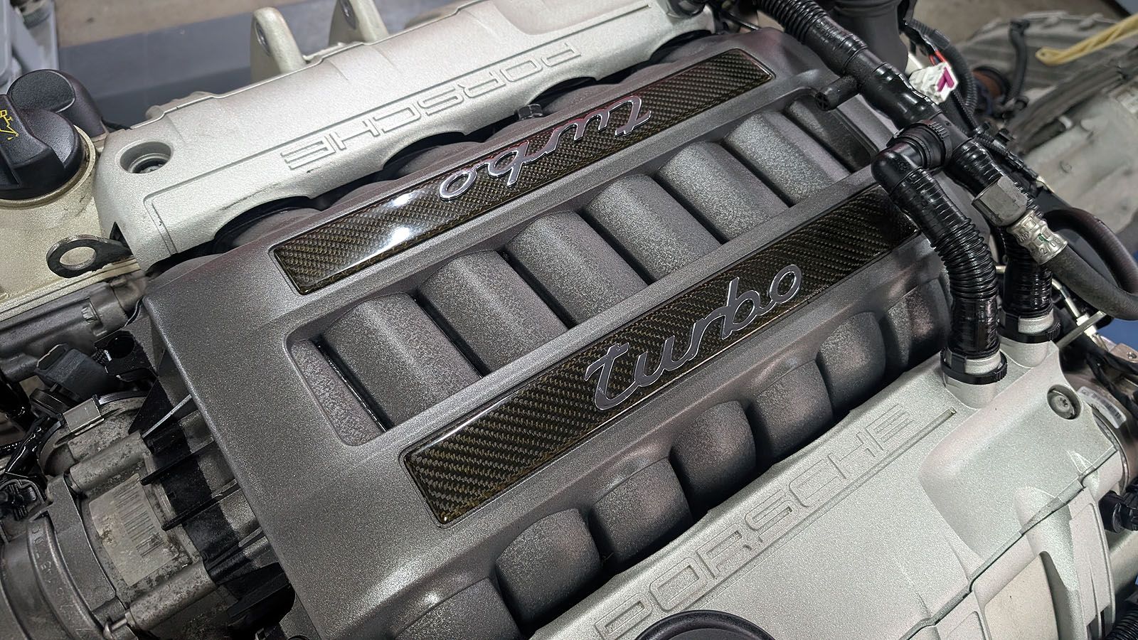 Cayenne Turbo S 957 Motor mit Anbauteilen inkl. Getriebe