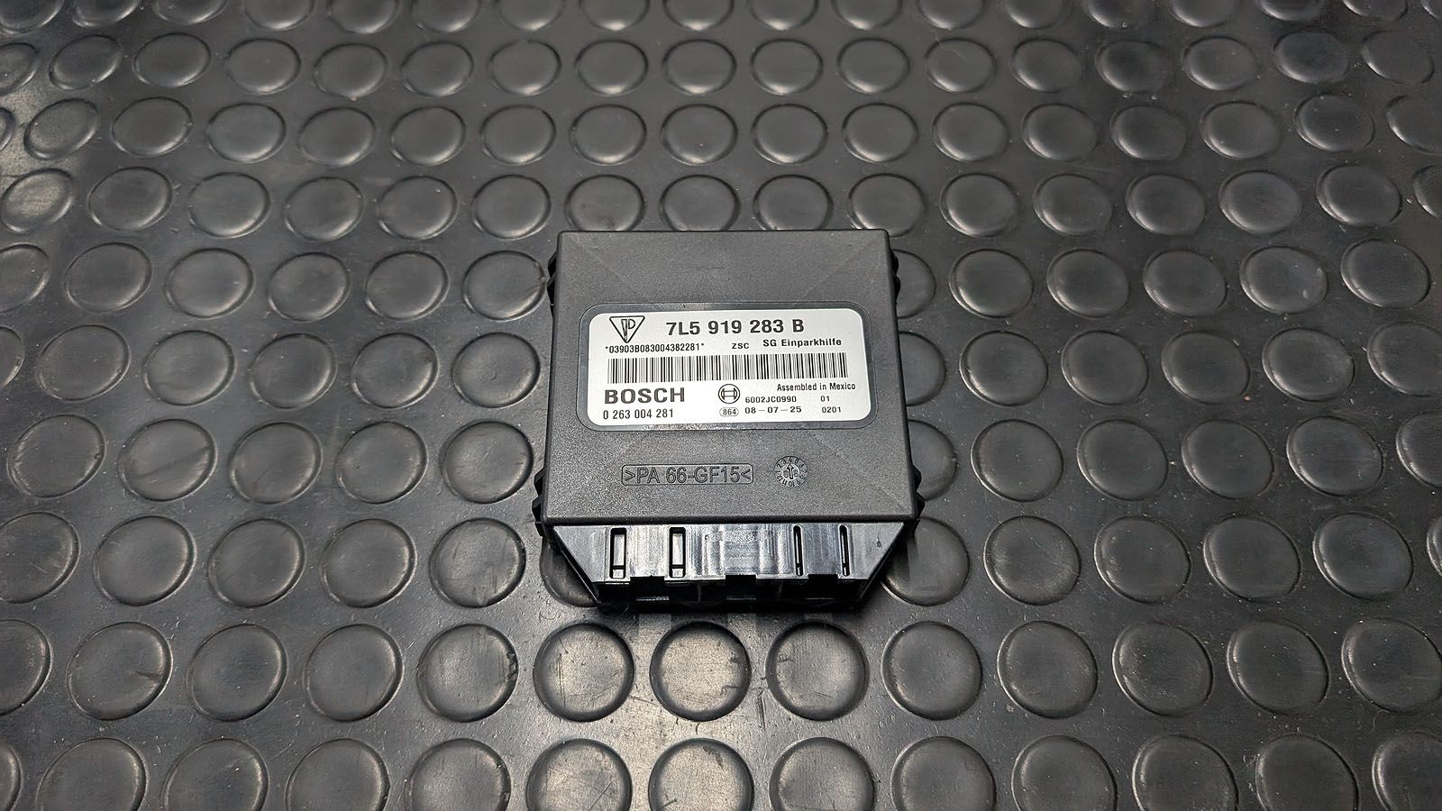 Cayenne Turbo S 957 Steuergerät Einparkhilfe 7L5 919 283 B