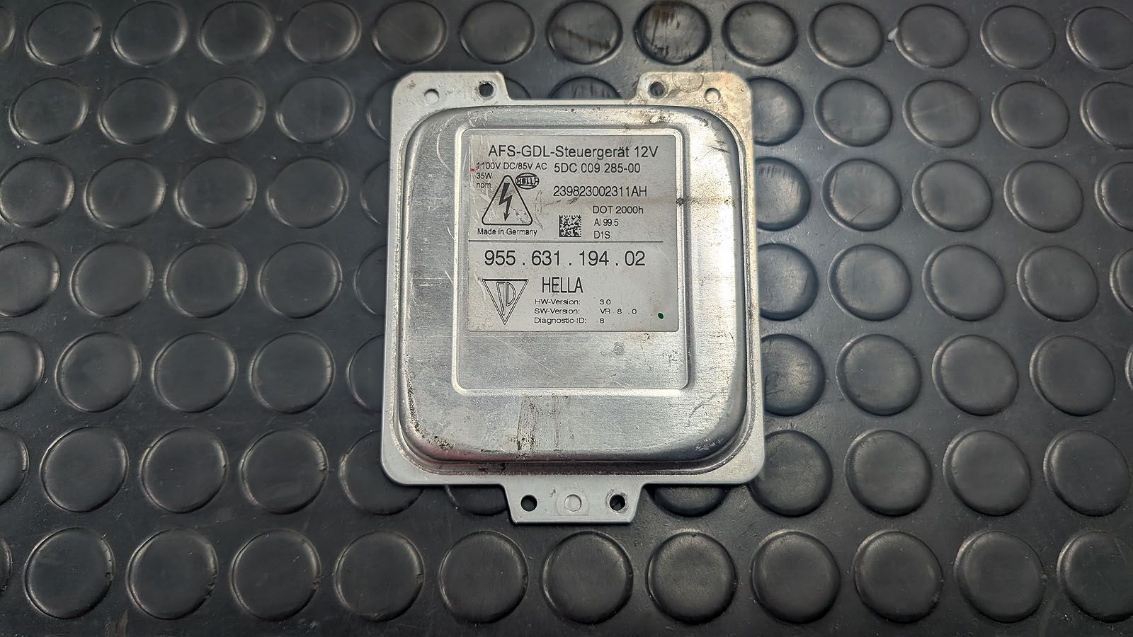 Cayenne Turbo S 957 Steuergerät Xenon 955 631 194 02