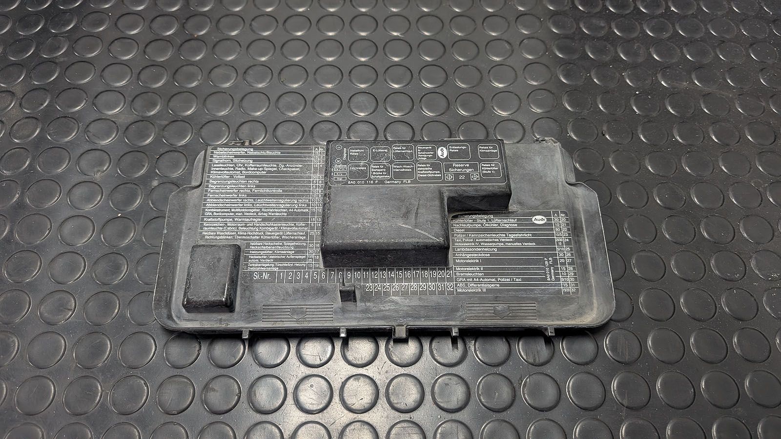 Coupe Typ89 Deckel Sicherungskasten