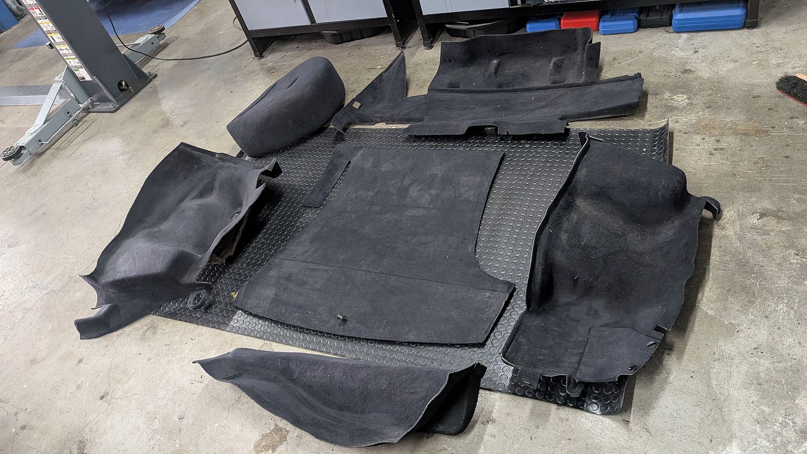 Coupe Typ89 S2 Kofferraumverkleidung