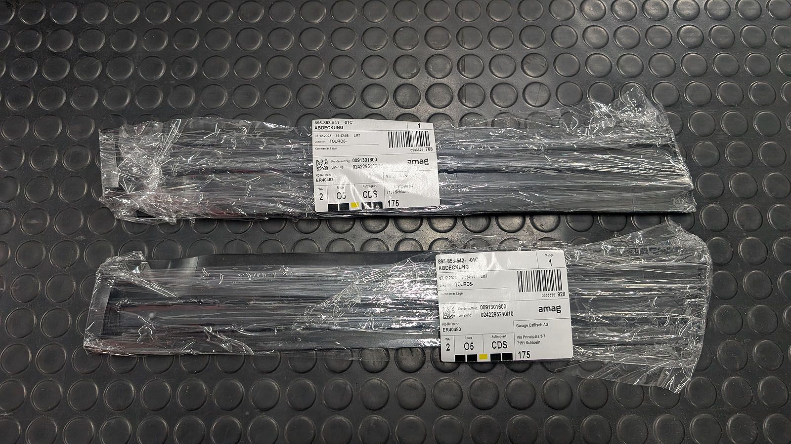 Coupe Typ89 S2 Spaltabdeckungen neu