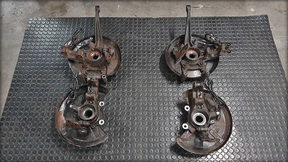 Coupe 20V 7A Radnaben / Achsschenkel Quattro