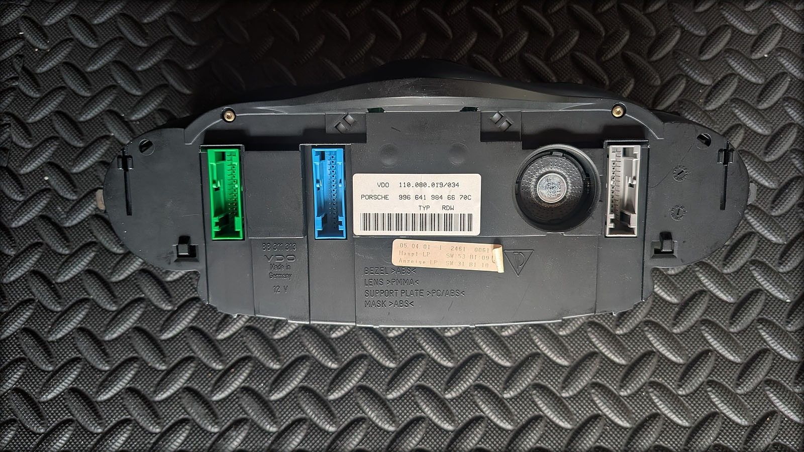 Porsche 996 Turbo Tacho Kombiinstrument defekt