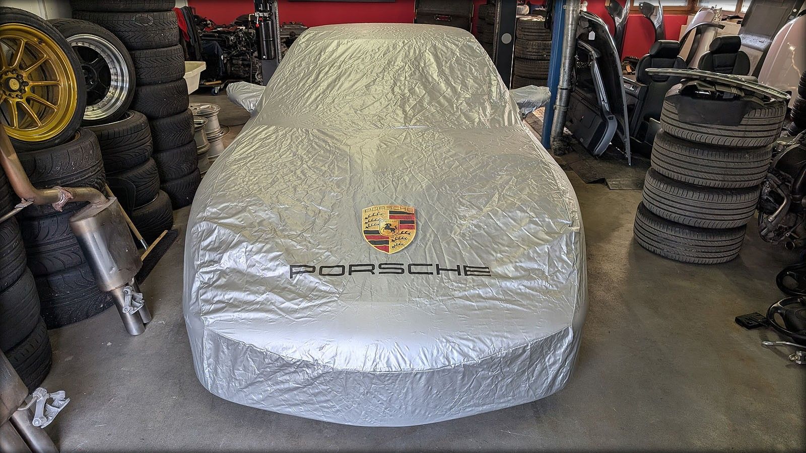 Porsche 996 Turbo Abdeckung Plane Schutzhülle