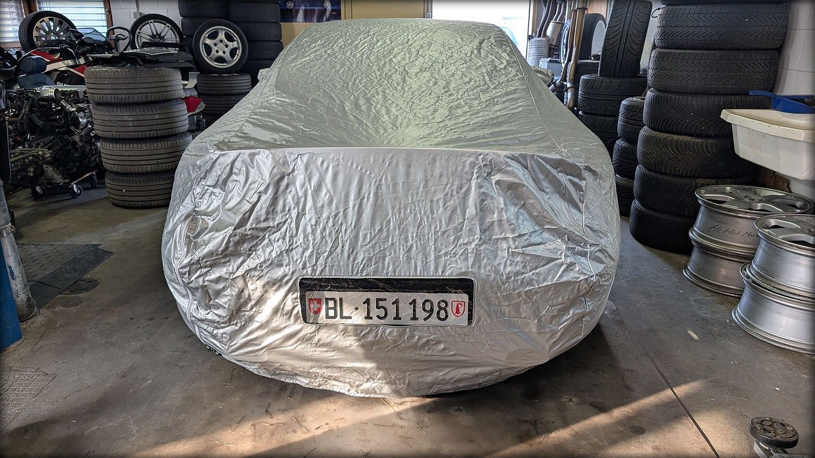 Porsche 996 Turbo Abdeckung Plane Schutzhülle
