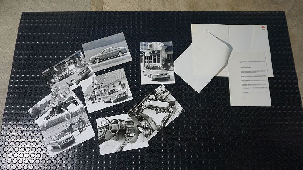 Pressemappe Audi S2 Limousine (unverkäuflich)