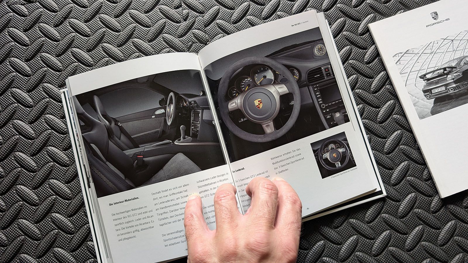 Porsche 997 GT2 Prospekt Buch Daten