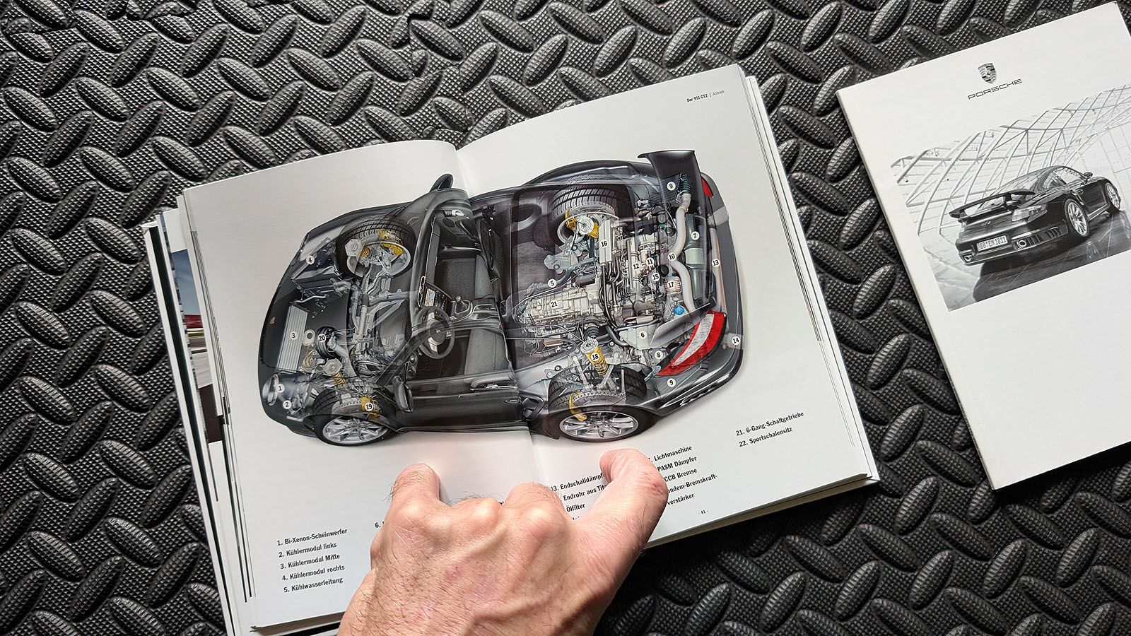 Porsche 997 GT2 Prospekt Buch Daten