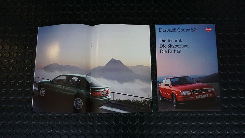 Prospekt Audi S2 Coupé