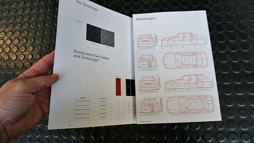Prospekt Audi S6 C4