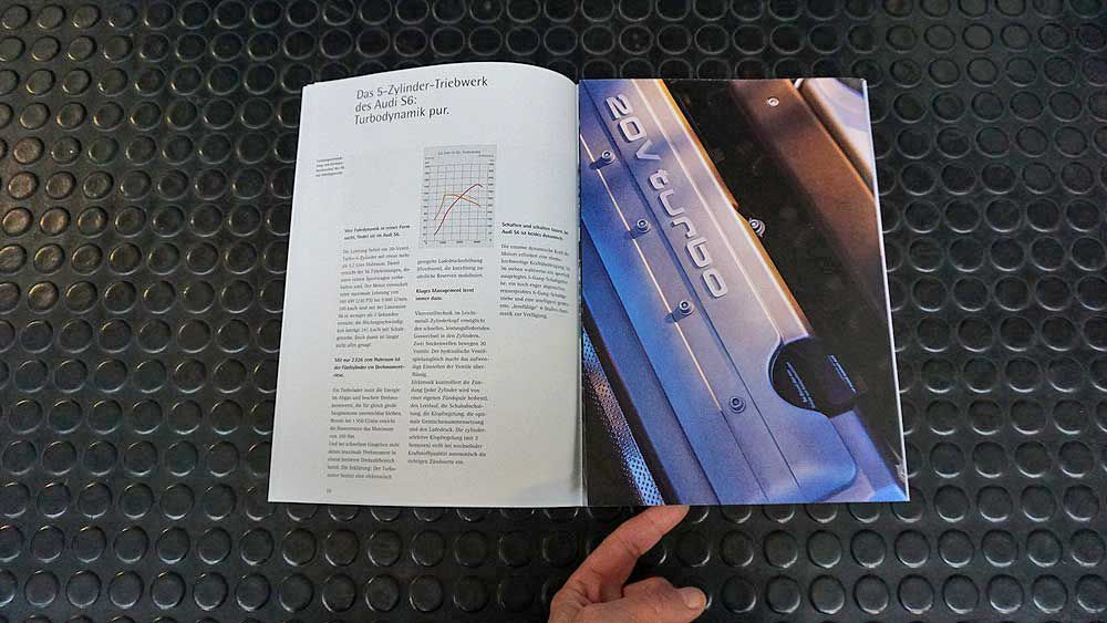 Prospekt Audi S6 C4
