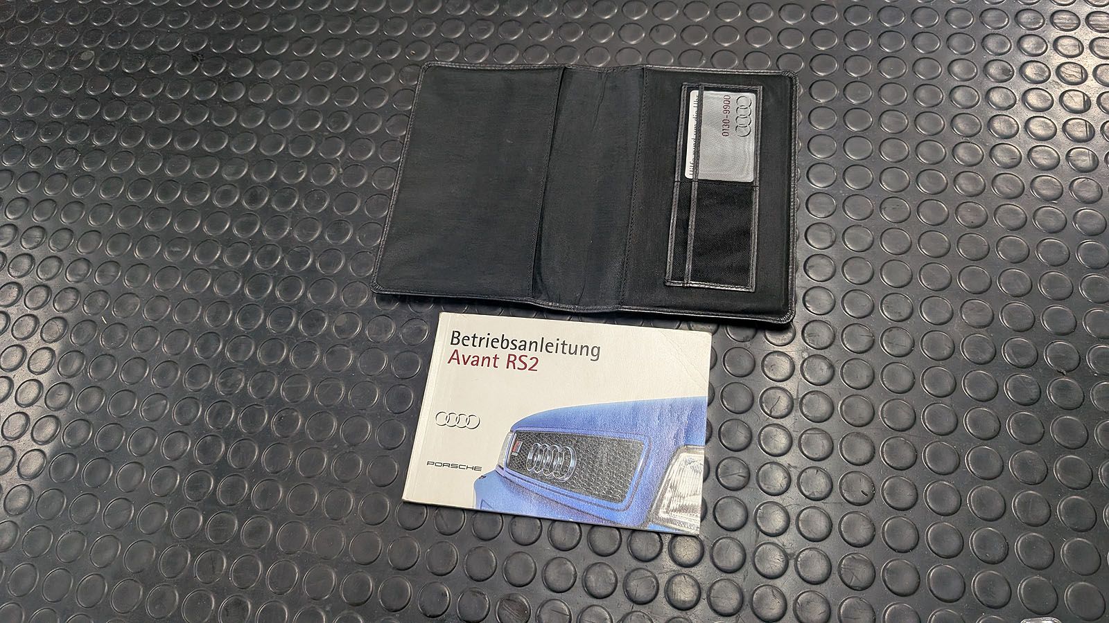 RS2 Bordmappe mit Bedienungsanleitung