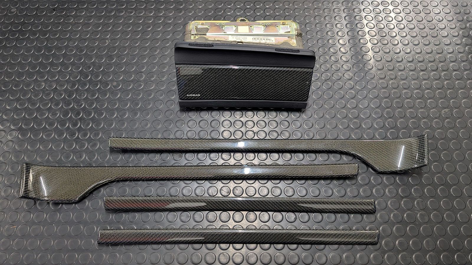 RS2 Dekorleisten Carbon mit Beifahrerairbag