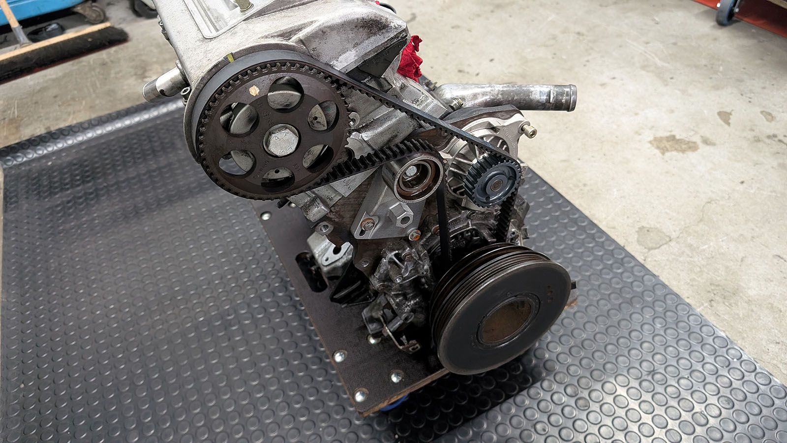 RS2 Motor Grundmotor Block Zylinderkopf