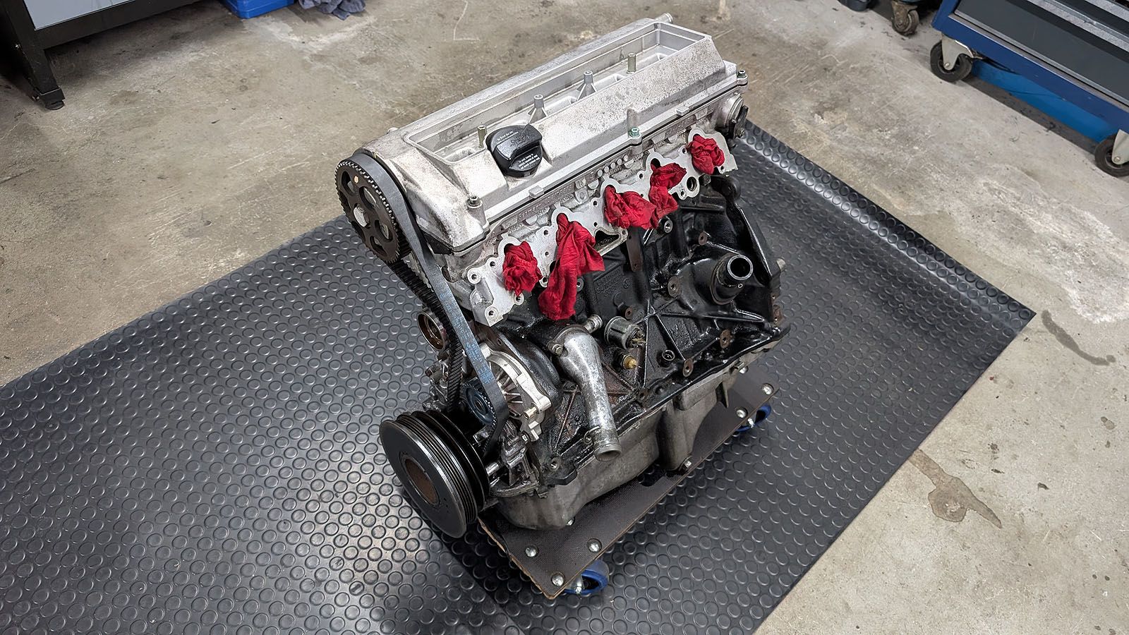 RS2 Motor Grundmotor Block Zylinderkopf
