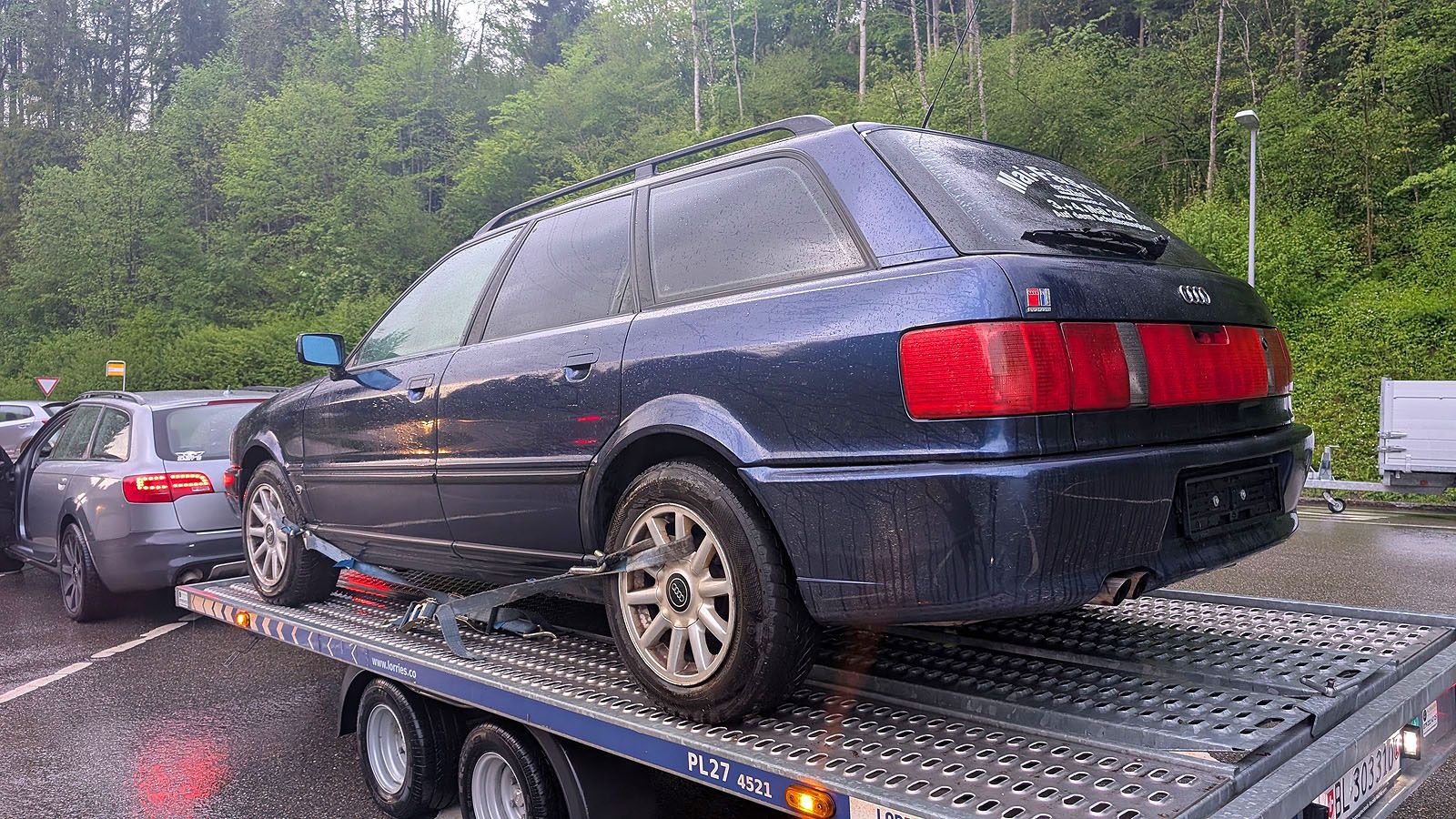 RS2 Stossstange hinten Nachbau