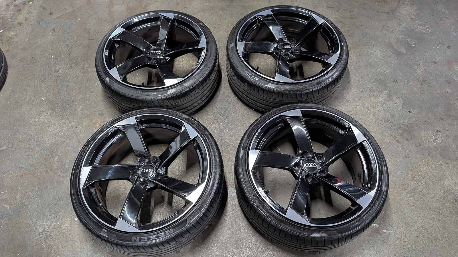 RS3 8P Sommerräder Felgen Rotor guter Sommerbereifung