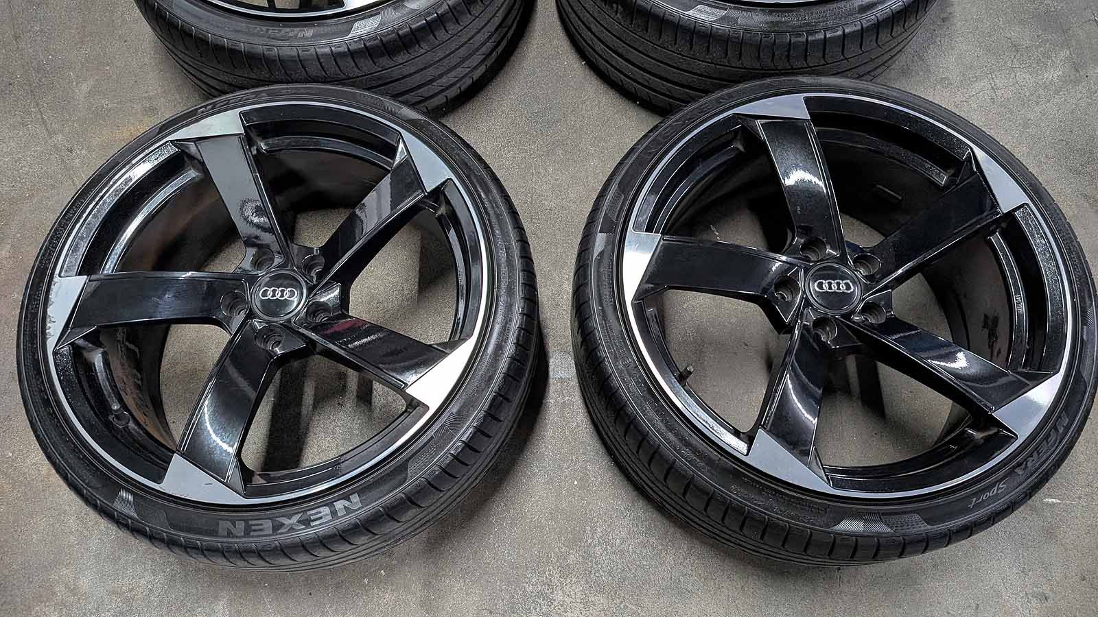 RS3 8P Sommerräder Felgen Rotor guter Sommerbereifung