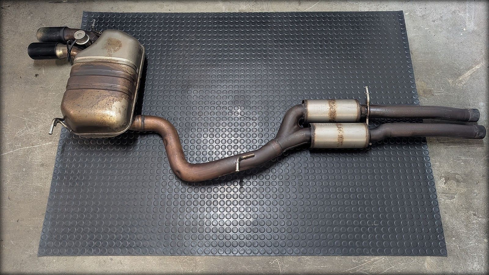 RS3 8P Abgasanlage ab Katalysatoren