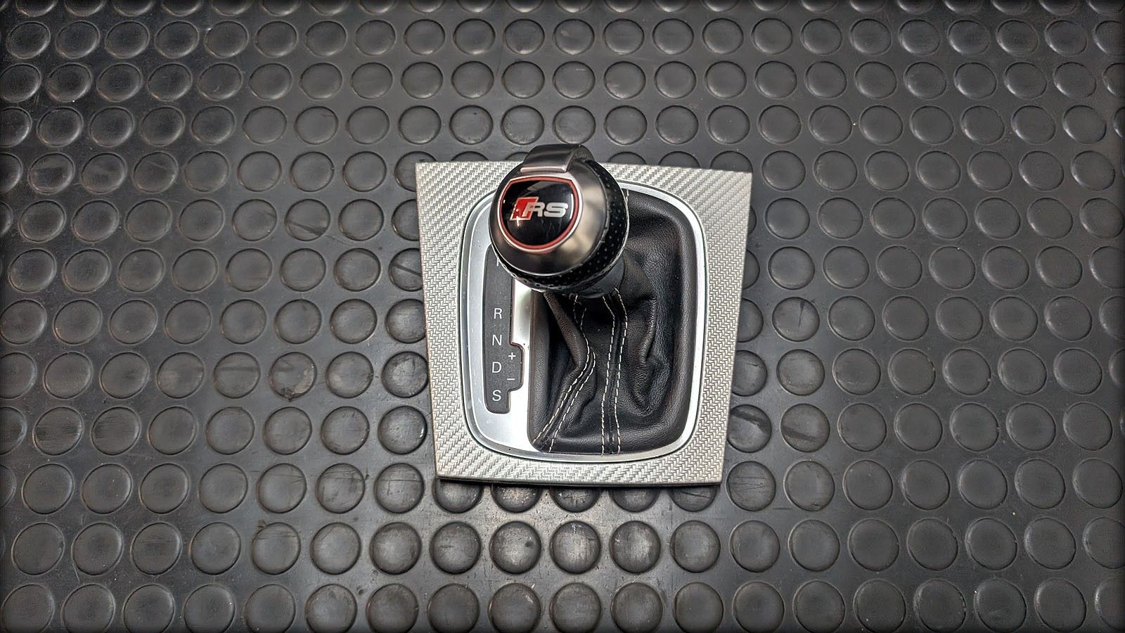 RS3 8P Schaltknauf Schaltsack Konsole