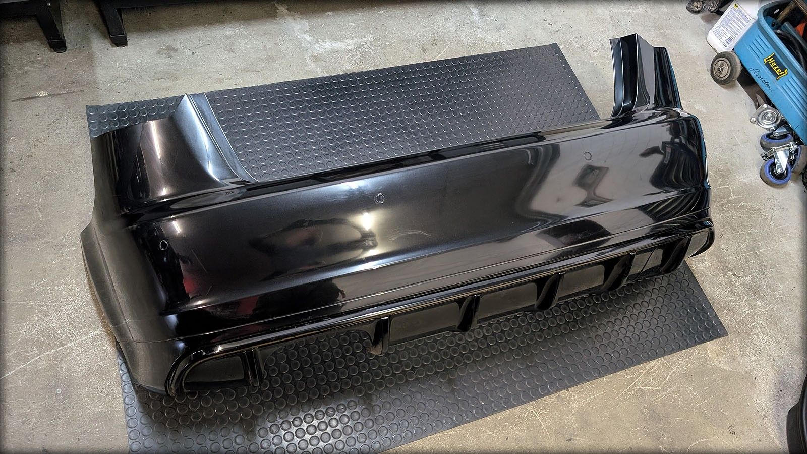 RS3 8P Stossstange hinten komplett